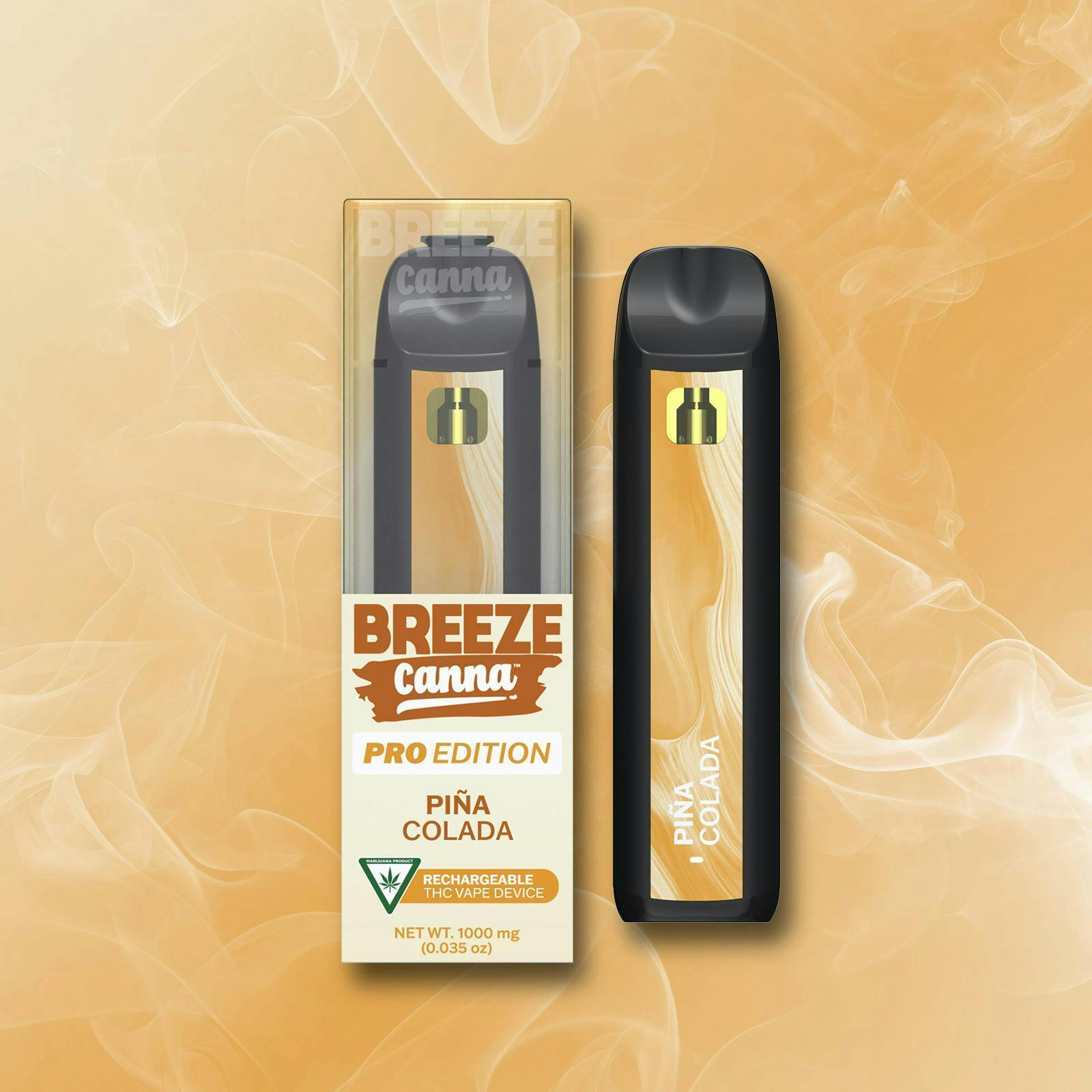 Breeze Canna - BREEZE Canna | Pina Colada | Seasonal PRO Disposable | 1g - 1