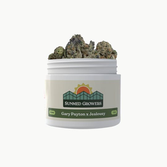 SunMed Growers - Gary Payton x Jealousy Flower (3.5g) - 1