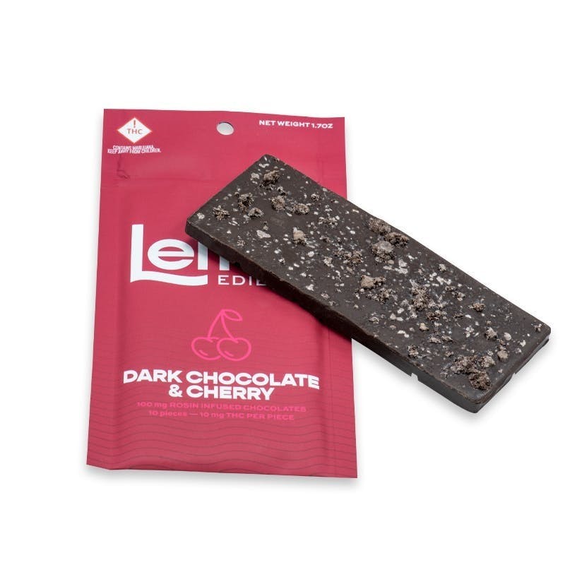 Leiffa - Leiffa - 100mg - Dark Chocolate & Cherry - Solventless Chocolate - 1