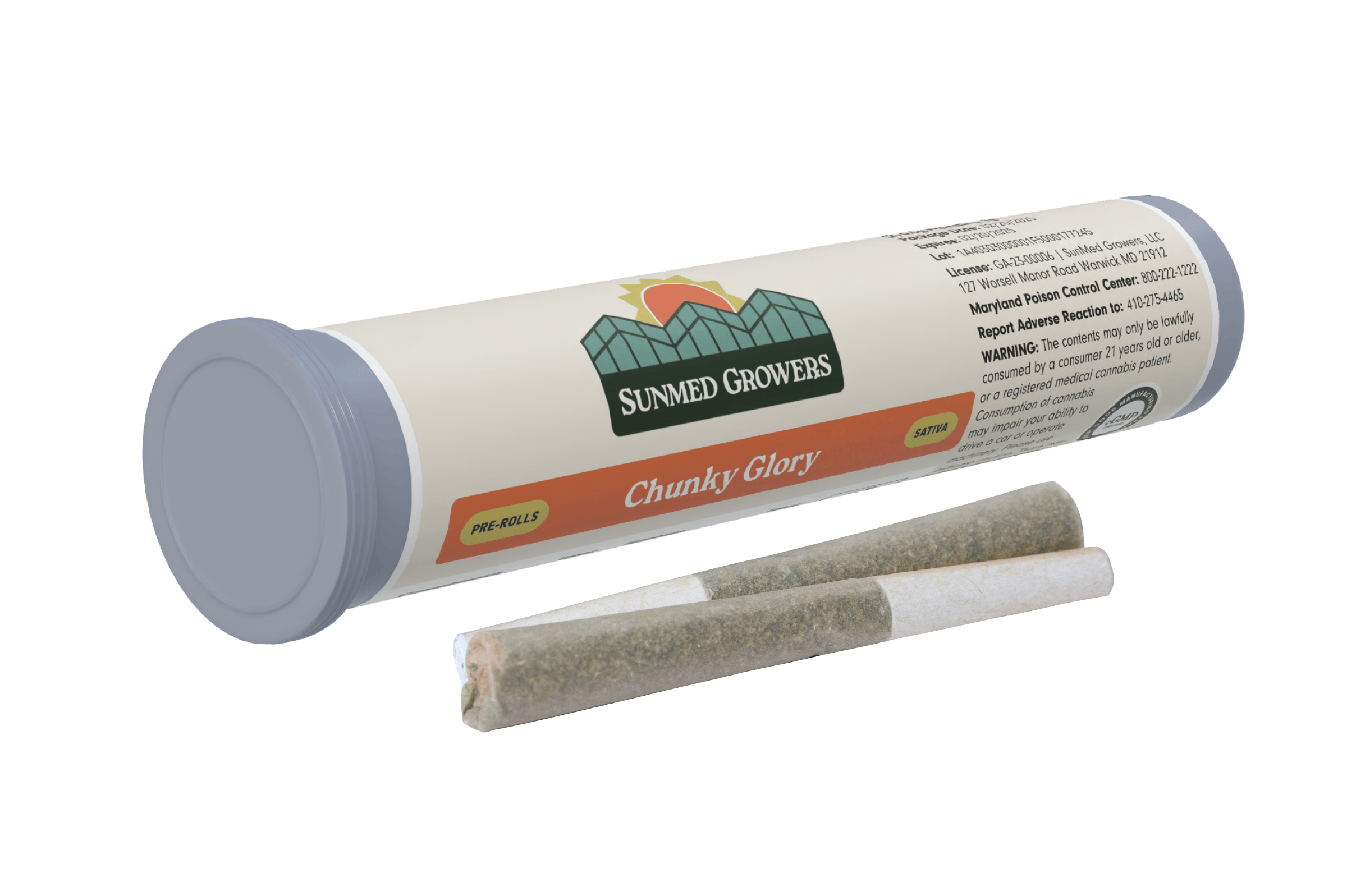 SunMed Growers - Chunky Glory Pre Roll 0.5g/2 Pack - 1