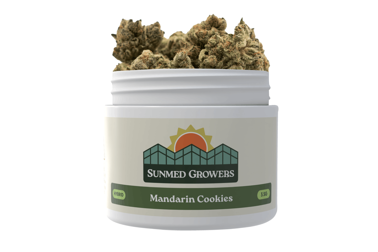 SunMed Growers - Mandarin Cookies Flower (3.5g) - 1