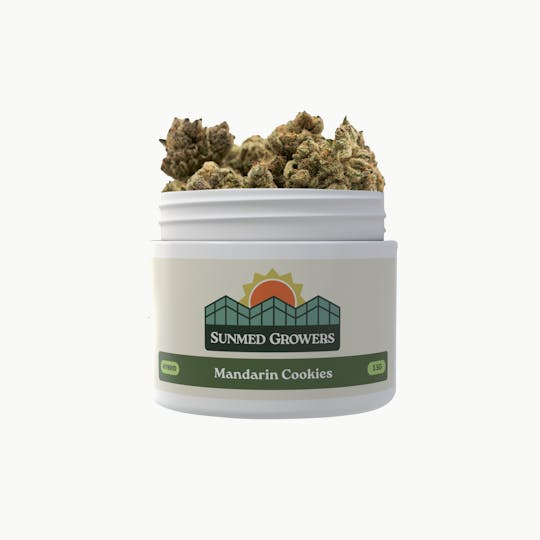 SunMed Growers - Mandarin Cookies Flower (3.5g) - 1