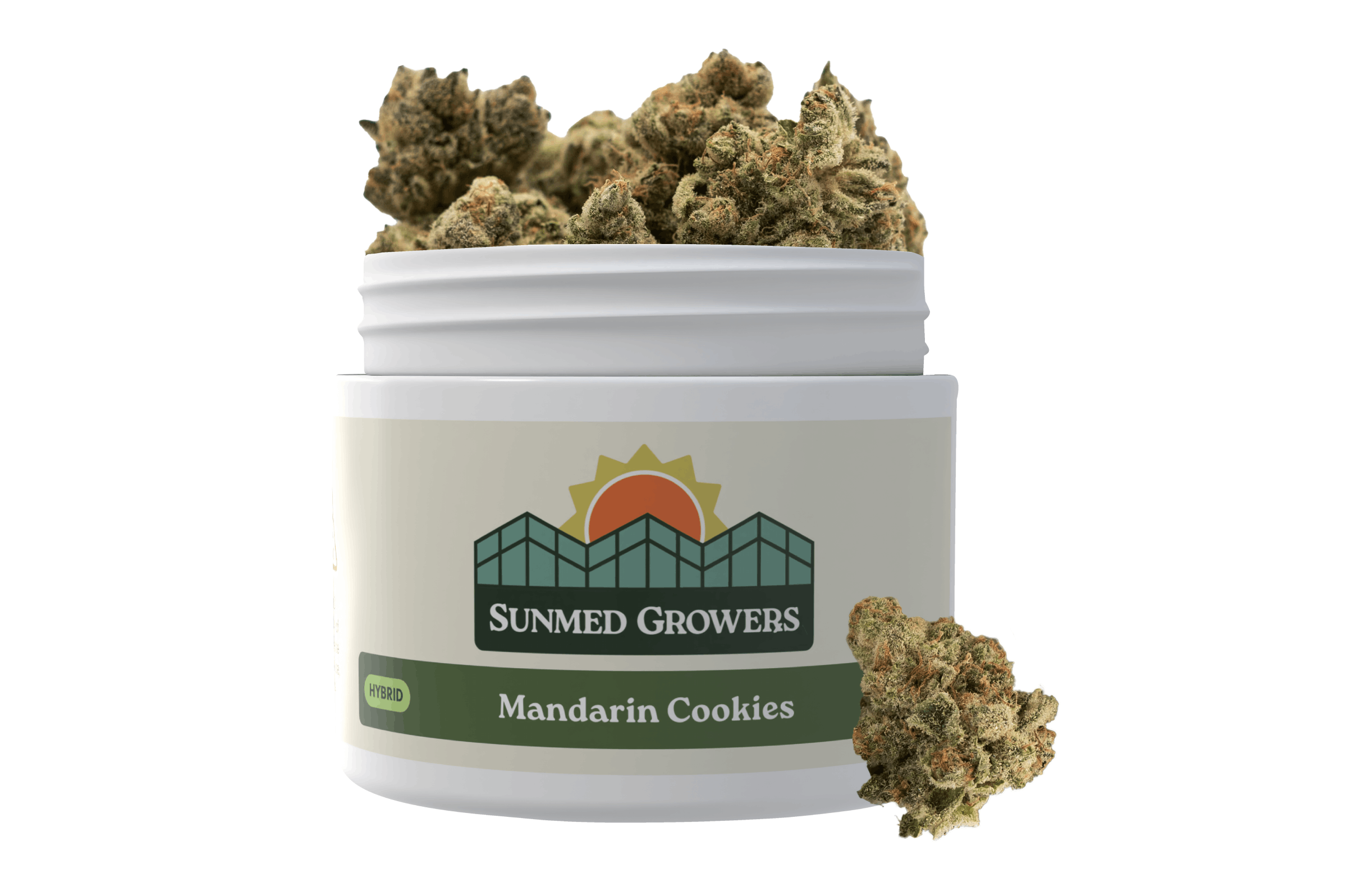 SunMed Growers - Mandarin Cookies Flower (7g) - 1