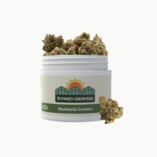SunMed Growers - Mandarin Cookies Flower (7g) - 1