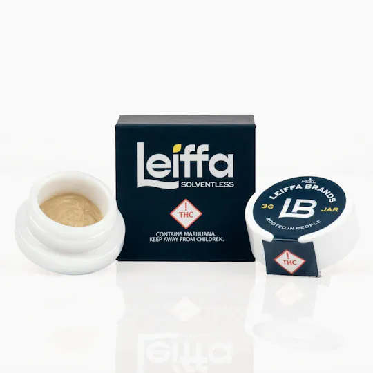 Leiffa - Leiffa - 3g - Strawnana Cookies - Cold Cure Live Rosin - 1