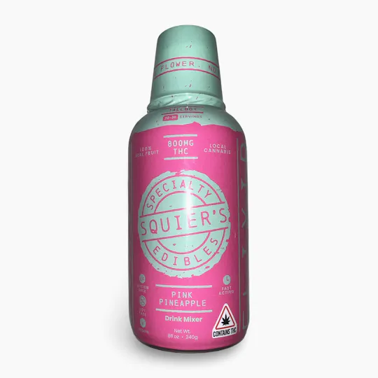 Indico - Squier's 800mg Hash Rosin Pink Pineapple Drink mixer - 1