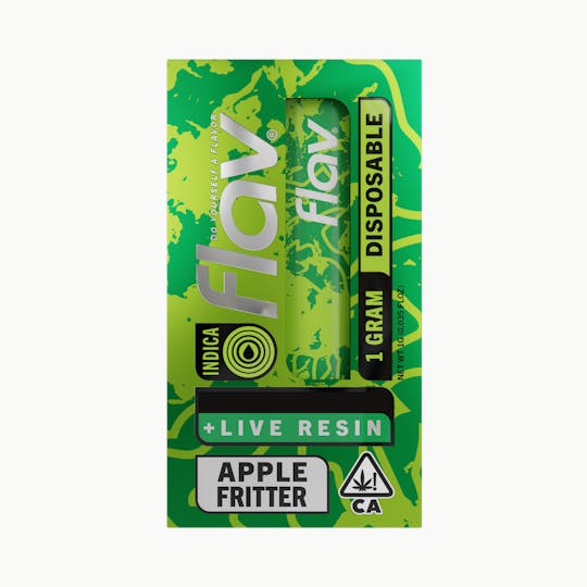 Flav - Vape - All In One - 1.0g - Live Resin - Apple Fritter - Hybrid - 1
