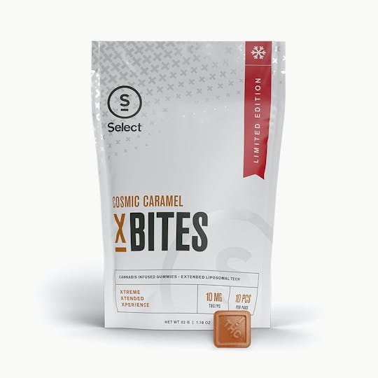 Select - Cosmic Caramel X Bites 10pk (100mg) - 1