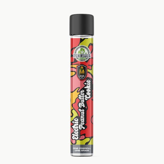 Peninsula Gardens - Electric Peanut Butter Cookie Pre-Roll 1g - 1