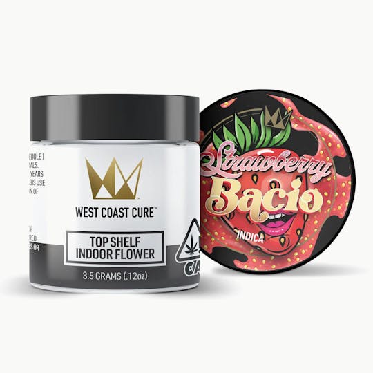 West Coast Cure - Strawberry Bacio - 3.5G Top Shelf Indoor Flower - 1