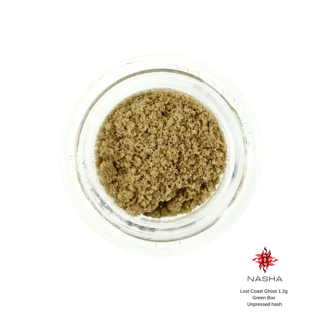 NASHA - Lost Coast Ghost 1.2g Green Unpressed Hash - 1