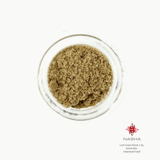 NASHA - Lost Coast Ghost 1.2g Green Unpressed Hash - 1