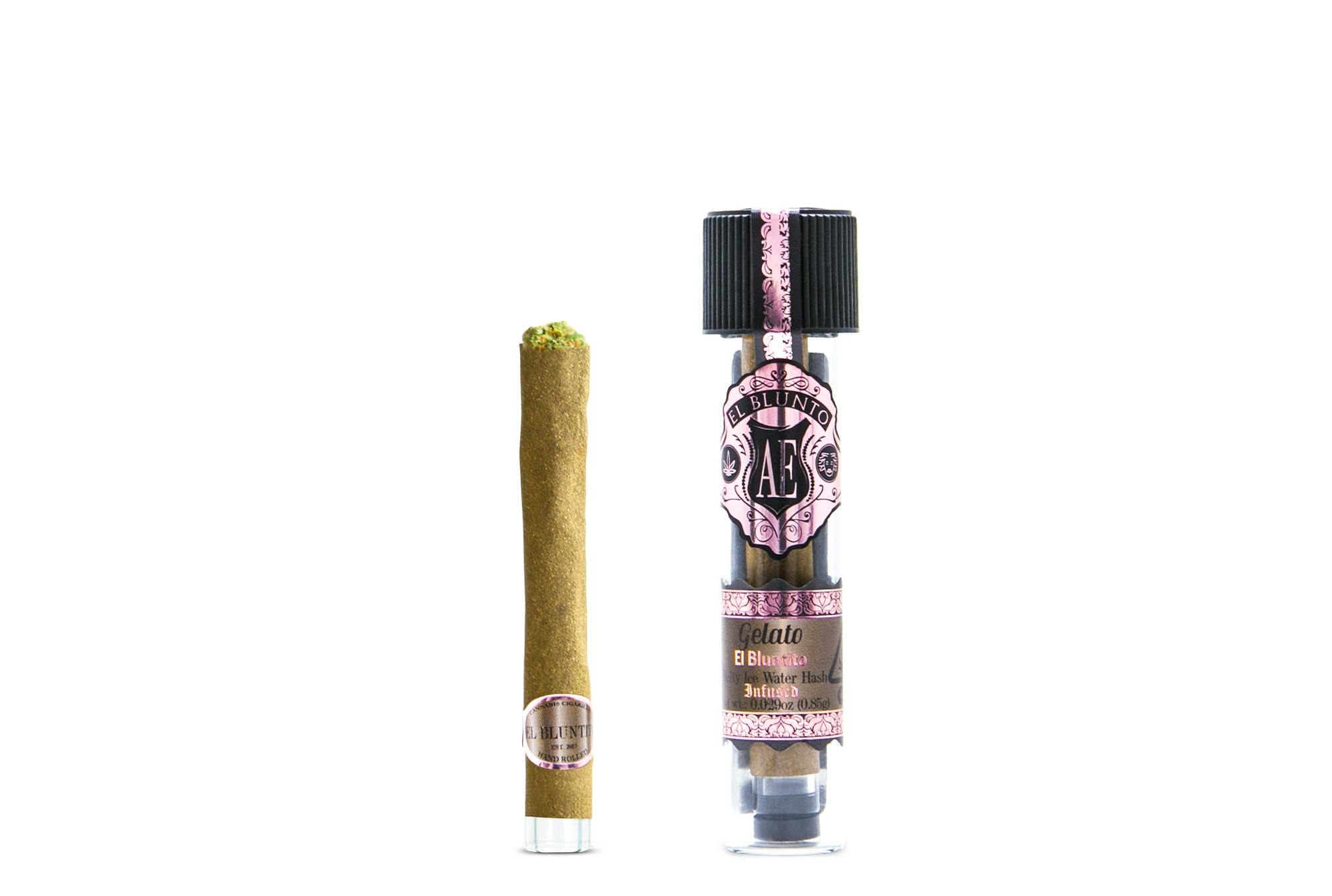El Blunto by Albert Einstone's - El Bluntito - Gelato - .85G Cigarillo - Hash Infused [Mini Blunt] - 1