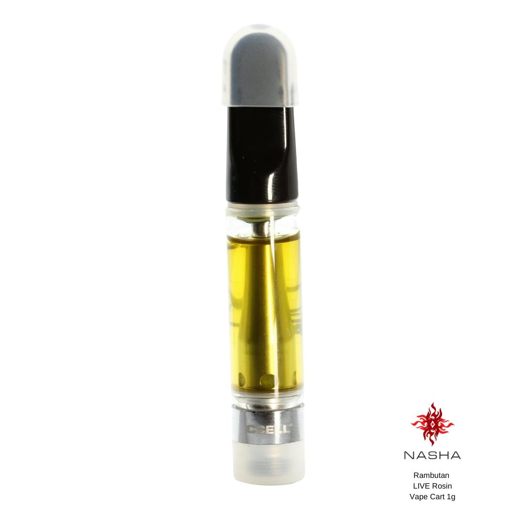 NASHA - Rambutan Live Rosin Vape Cart 1 gram - 1