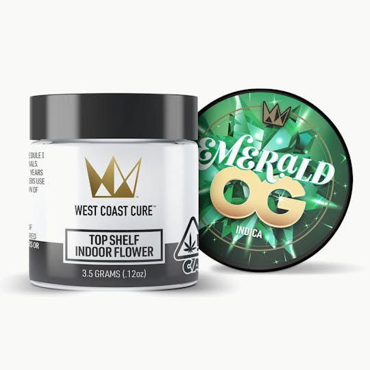 West Coast Cure - Emerald OG - 3.5G Top Shelf Indoor Flower - 1