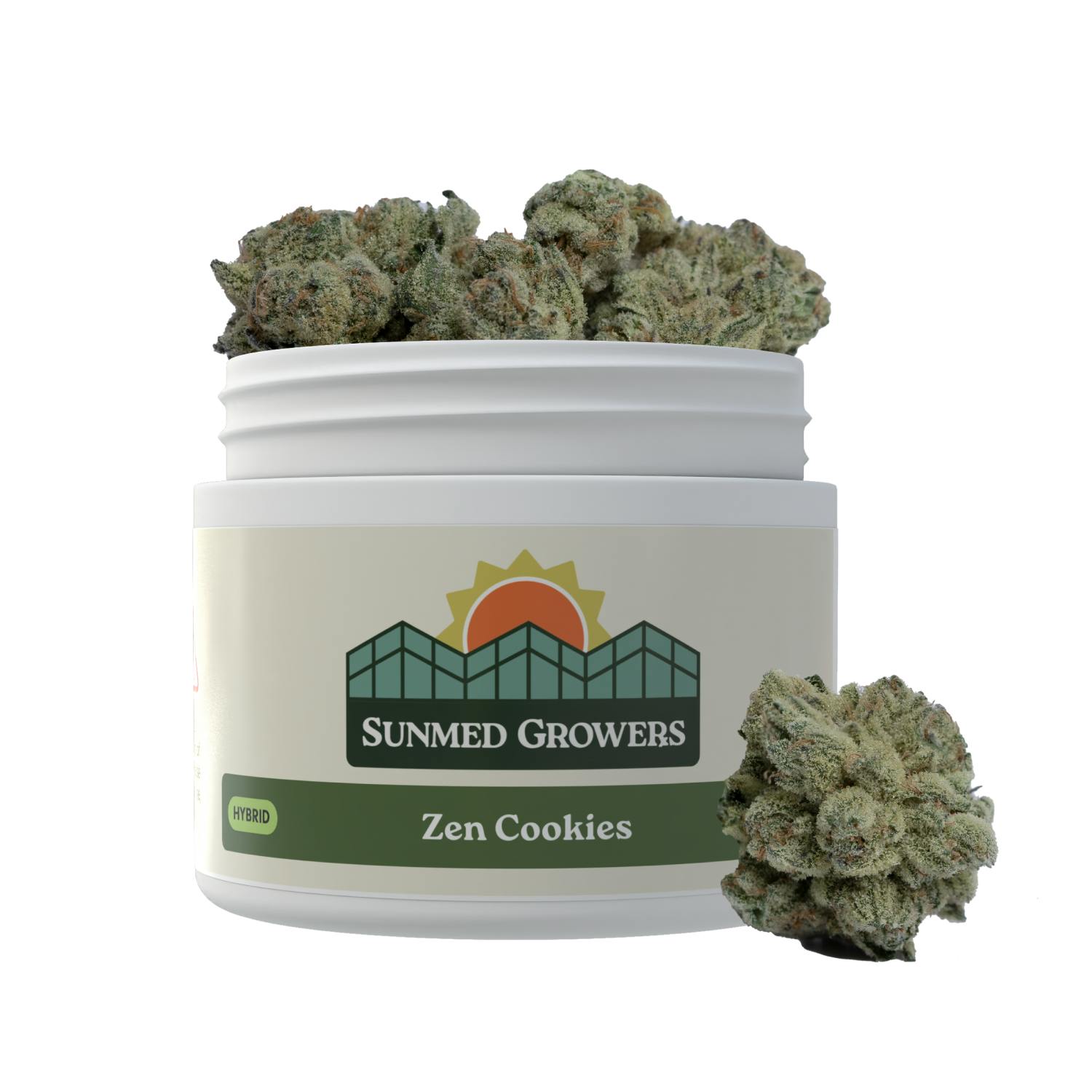 SunMed Growers - Zen Cookies Flower (3.5g) - 1