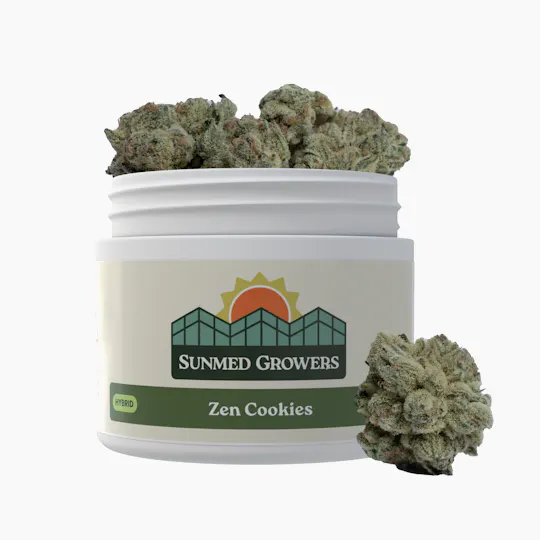 SunMed Growers - Zen Cookies Flower (3.5g) - 1