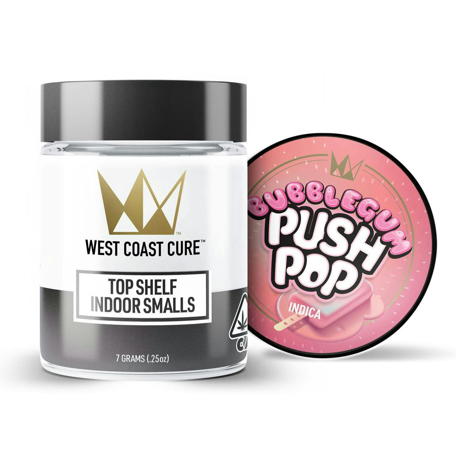 West Coast Cure - Bubblegum Push Pop - 7G Top Shelf Indoor Smalls - 1