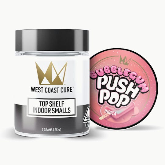 West Coast Cure - Bubblegum Push Pop - 7G Top Shelf Indoor Smalls - 1