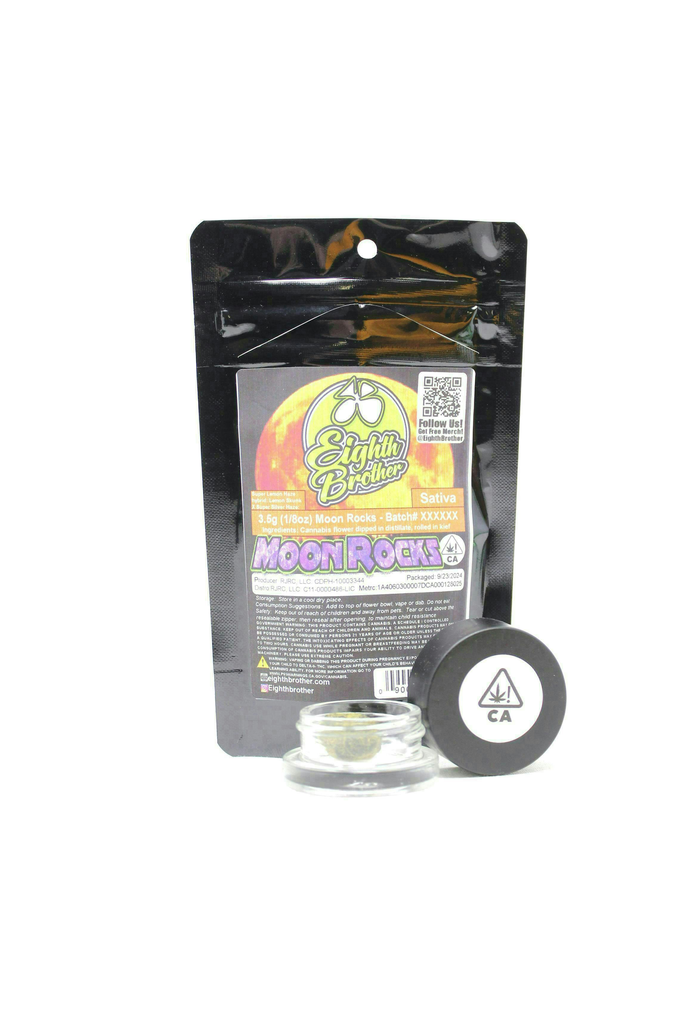 Eighth Brother - Eighth Brother | Moon Rocks | Super Lemon Haze | Infused Flower | 3.54g - 1