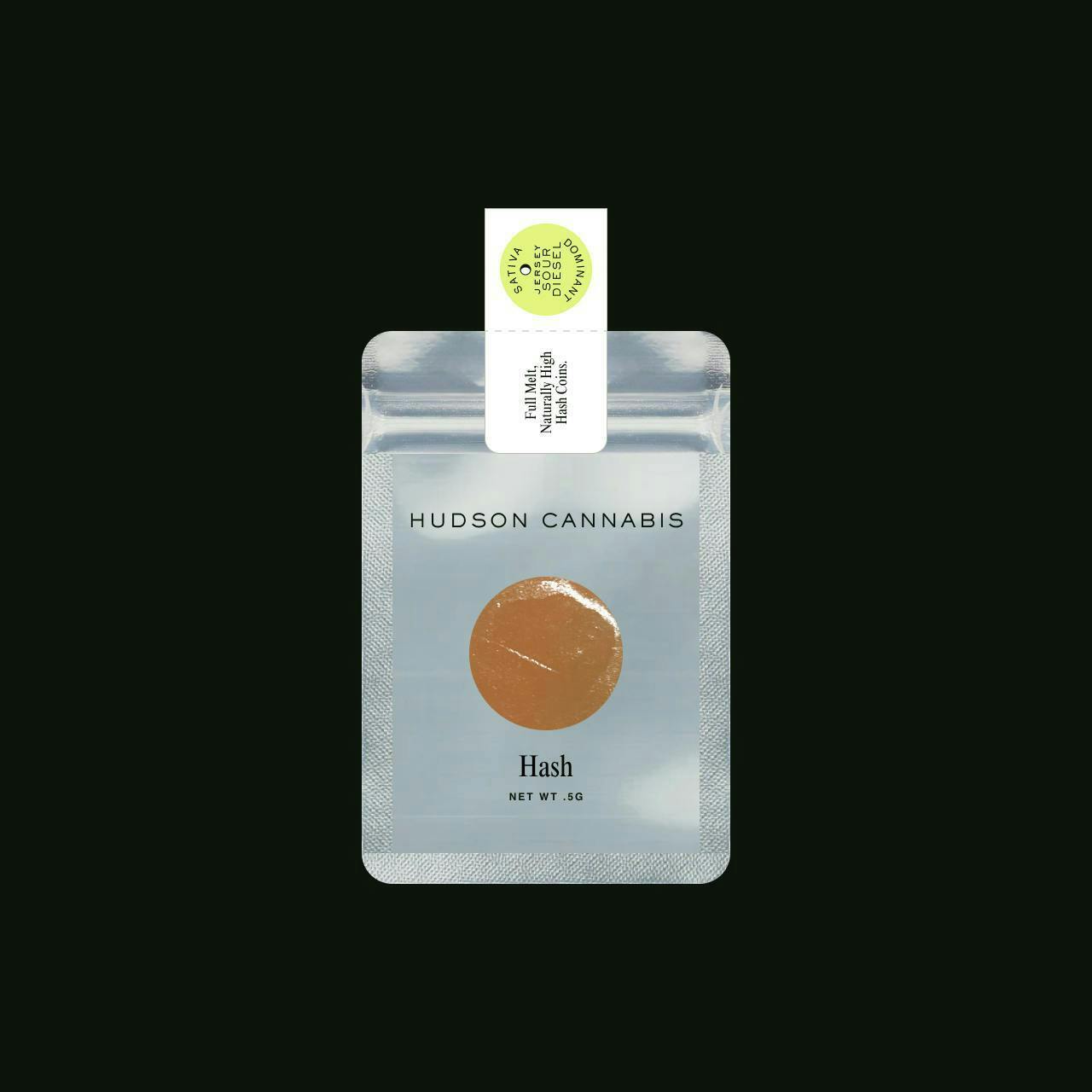 Hudson Cannabis - Hudson Cannabis| Jersey Sour Diesel| Ice Water Hash| 0.5g - 1