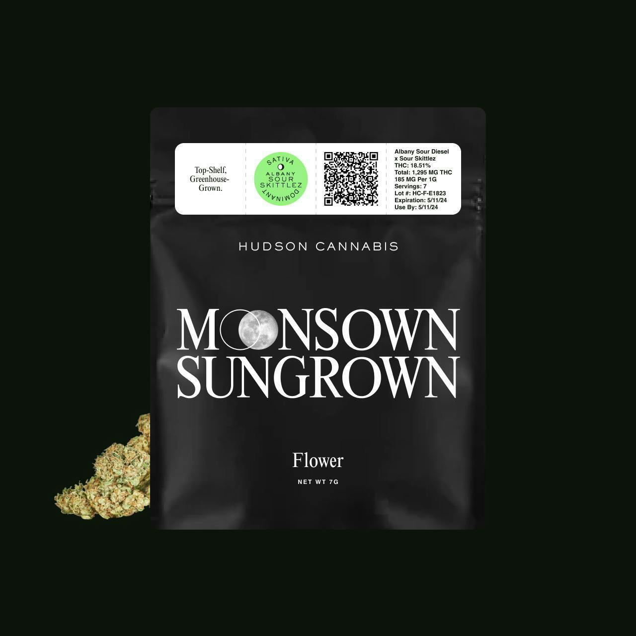 Hudson Cannabis - Hudson Cannabis| Albany Sour Skittlez| Big Buds| 7g - 1