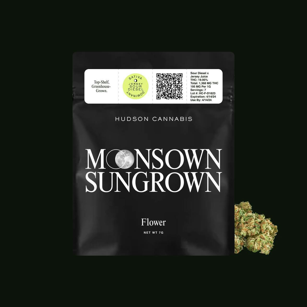 Hudson Cannabis - Hudson Cannabis| Jersey Sour Diesel| Big Buds| 7g - 1
