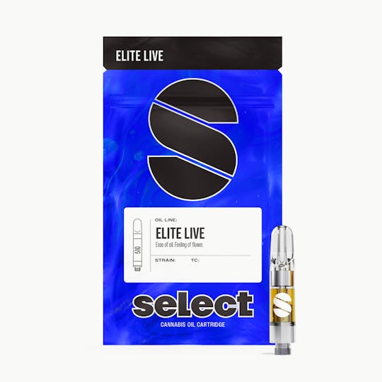 Select - Elite Live Texas Shoreline Cartridge 0.5g - 1