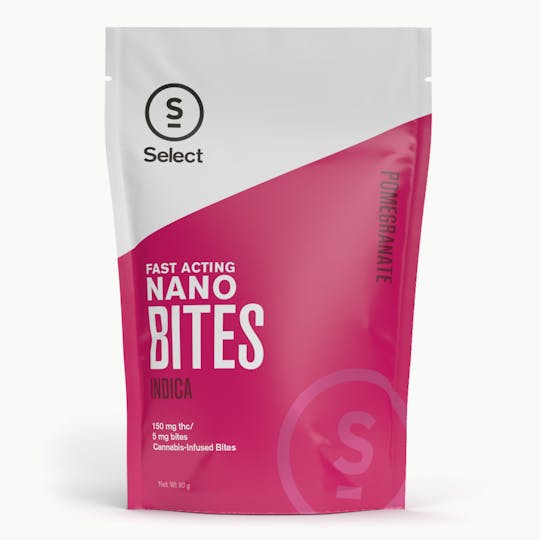 Select - Pomegranate Nano Bites 30pk (150mg) | Indica - 1