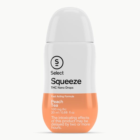 Select - Peach Tea - 100mg - Squeeze - 1