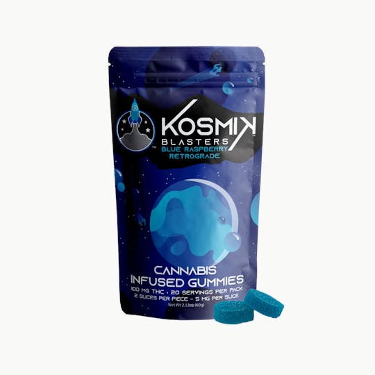 Kosmik Brands - Blaster 100mg - Blue Raspberry Retrograde | MA - 1