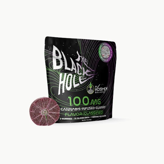 Kosmik Brands - The Black Hole Green (1 PIECE Multiserve) 100mg | MA - 1