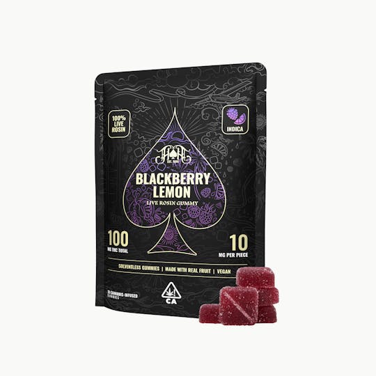Heavy Hitters - Blackberry Lemon | Indica - Live Rosin Gummies - 1