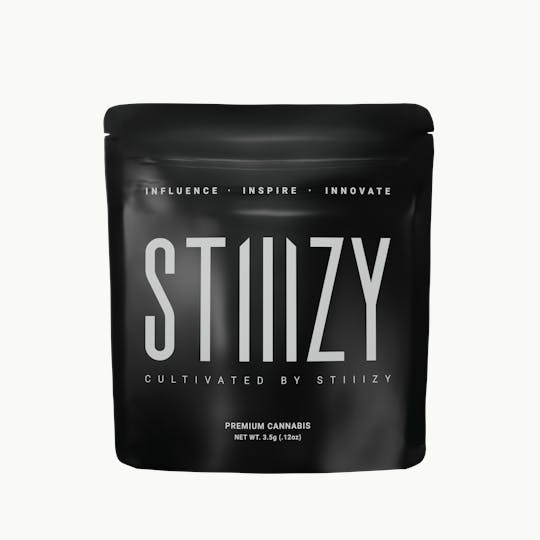 STIIIZY - - BLACK TRUFFLE - 3.5G Black Label Mylar - 1