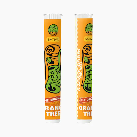 Greenline - Orange Tree - Diamond Infused - Indoor Flower Pre-Roll - Sativa - 1g - 1