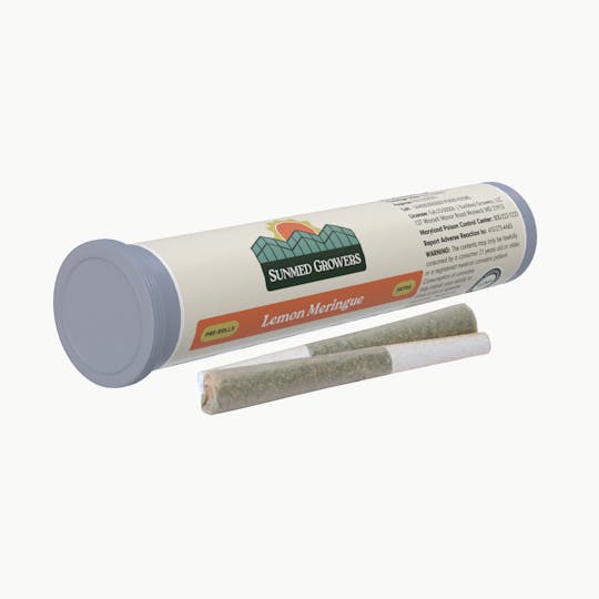 SunMed Growers - Lemon Meringue Pre Roll 0.5g/2 Pack - 1