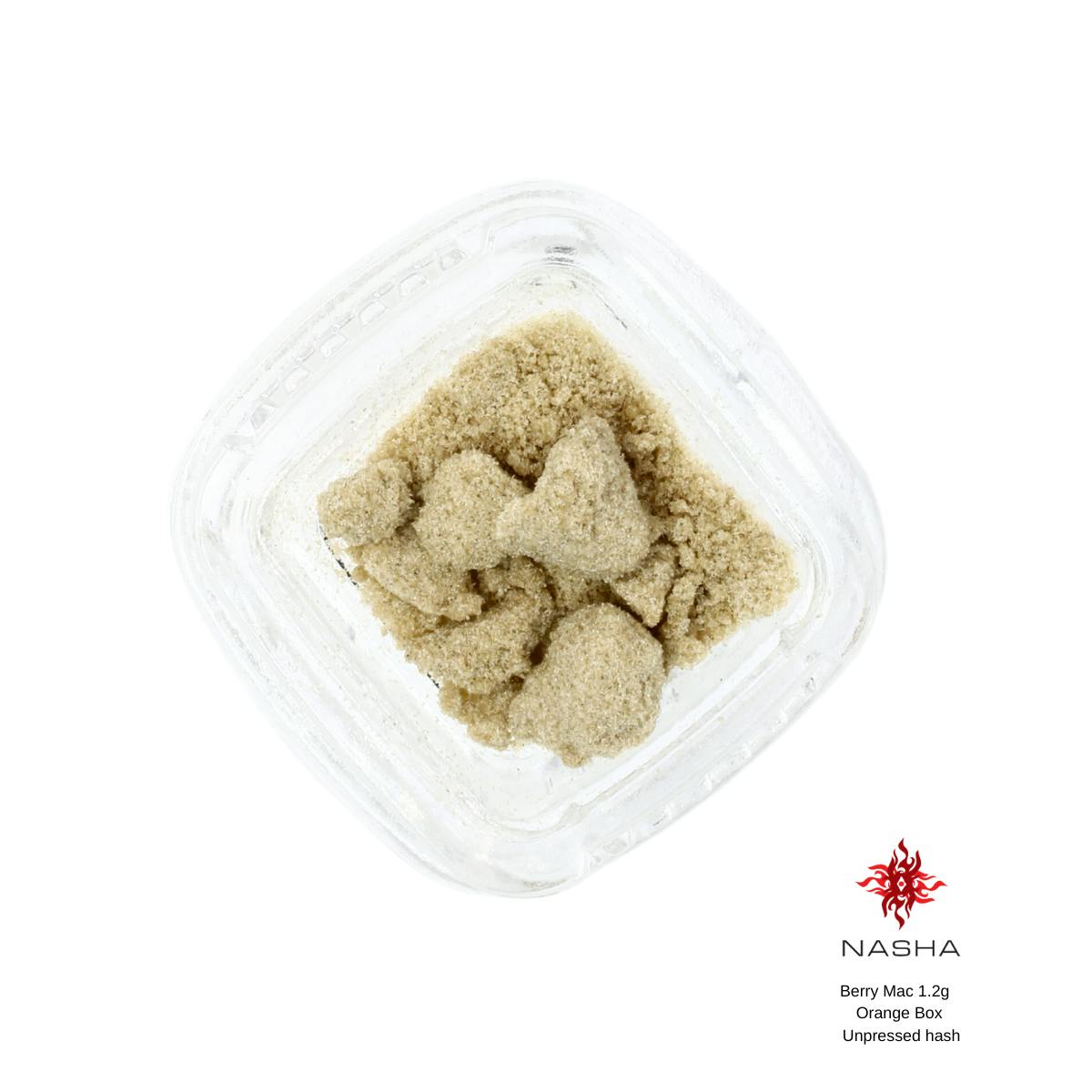 NASHA - Berry Mac 1.2g Orange Unpressed Hash - 1