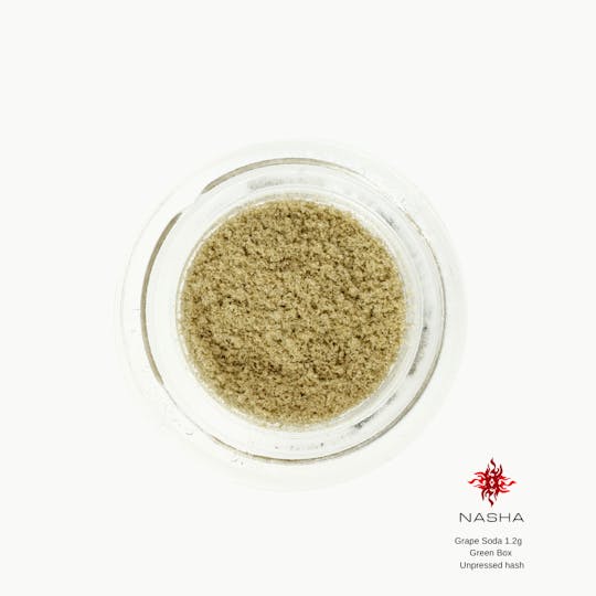 NASHA - Grape Soda 1.2g Green Unpressed Hash (Emerald Queen Farms) - 1