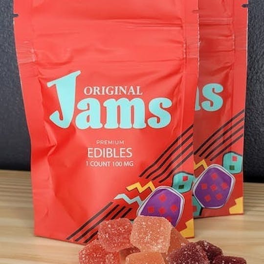 Noble Labs - Noble Labs - JAMS Jelly Cubes 100 mg | 1 pk Tropical Thunder (Sativa) - 1