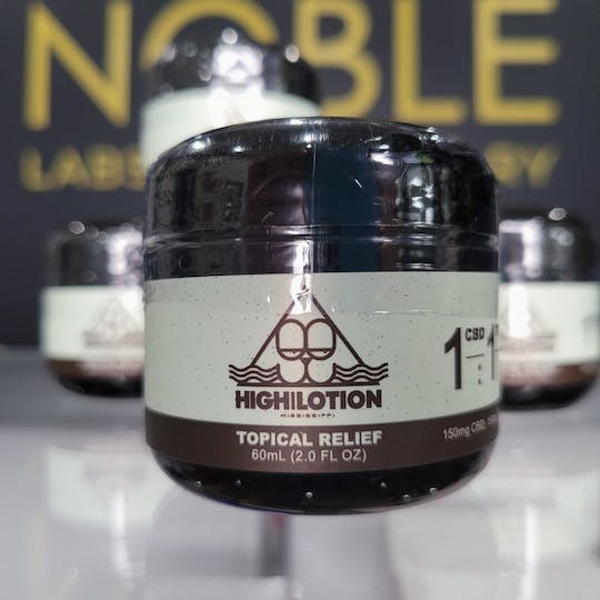 Noble Labs - Noble Labs - High Lotion 1:1 Full Spectrum (150mg) - 1