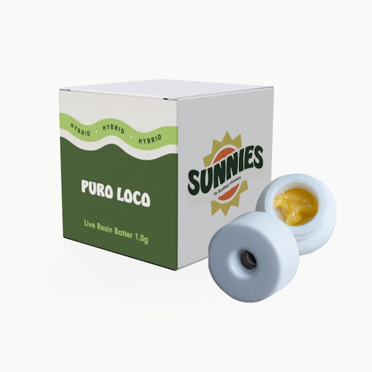SunMed Growers - Puro Loco Live Resin Batter 1.0g - 1
