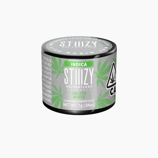 STIIIZY - - GELATO MINTZ - Live Rosin Jam - 1