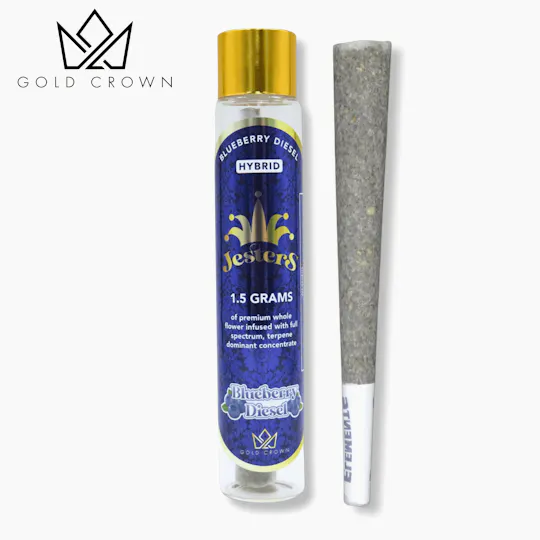 Gold Crown - Gold Crown | Blueberry Diesel | Infused Joint | 1.5g - 1