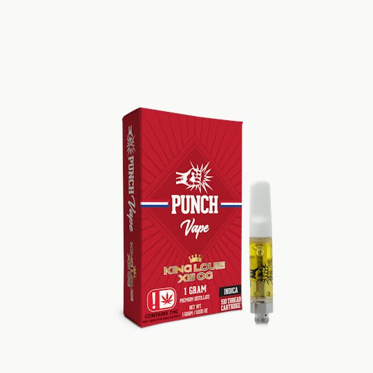 Punch Edibles & Extracts - Punch - 510 Distillate Cart - King Louie XIII OG (1g) - 1
