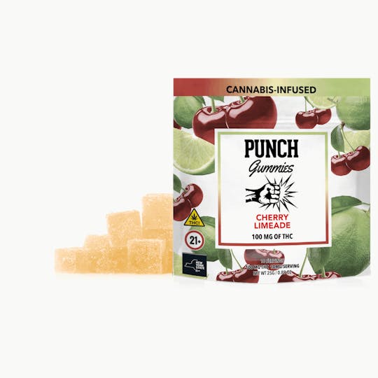 Punch Edibles & Extracts - Cherry Limeade Gummies 100mg (NY) - 1