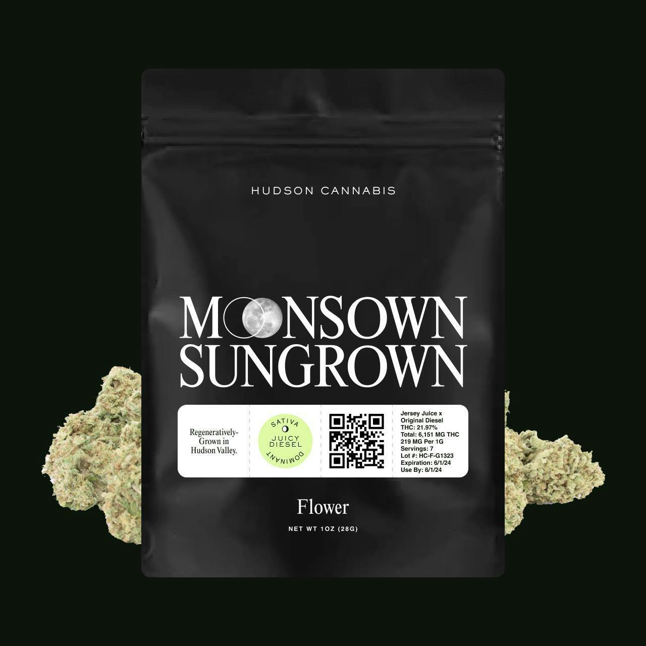 Hudson Cannabis - Hudson Cannabis| Juicy Diesel| Big Buds| 28g - 1