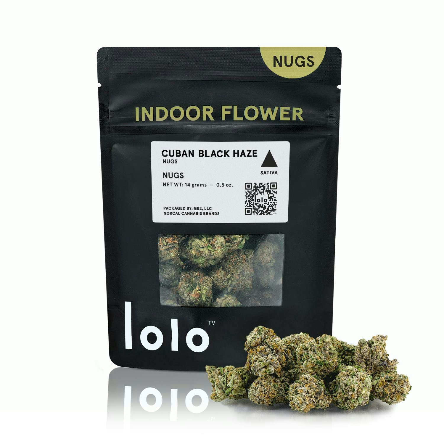lolo - lolo | Cuban Black Haze | Indoor Nugs | 14g - 1