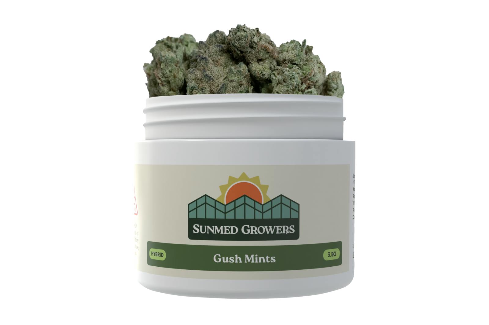 SunMed Growers - Gush Mints Flower (3.5g) - 1