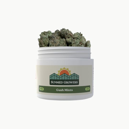 SunMed Growers - Gush Mints Flower (3.5g) - 1