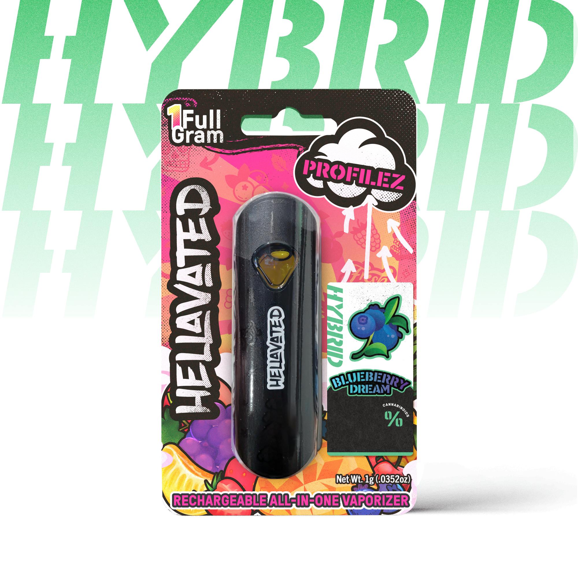 Hellavated - Blueberry Dream Profilez All In One 1g - 1